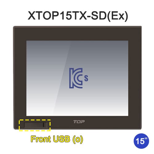 _M2I Corporation_ XTOP15TX_SD_Ex_ HMI TOUCH PANEL TOP TOPR
